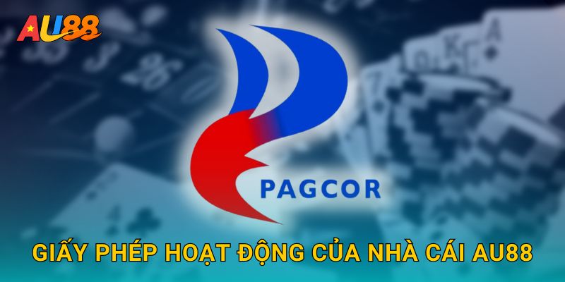 Giấy phép hoạt động của nhà cái AU88